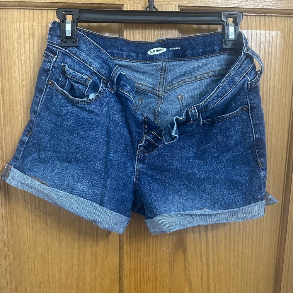 Old Navy Blue Jean Shorts Classic Cutoff Style
